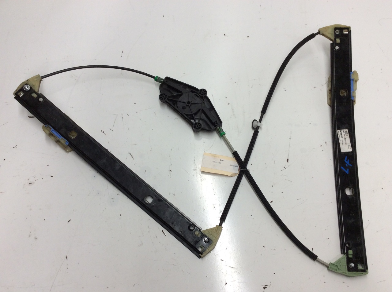 2009 2010 2011 Audi A4 S4 left front window regulator 8K0837461 used oem OEM