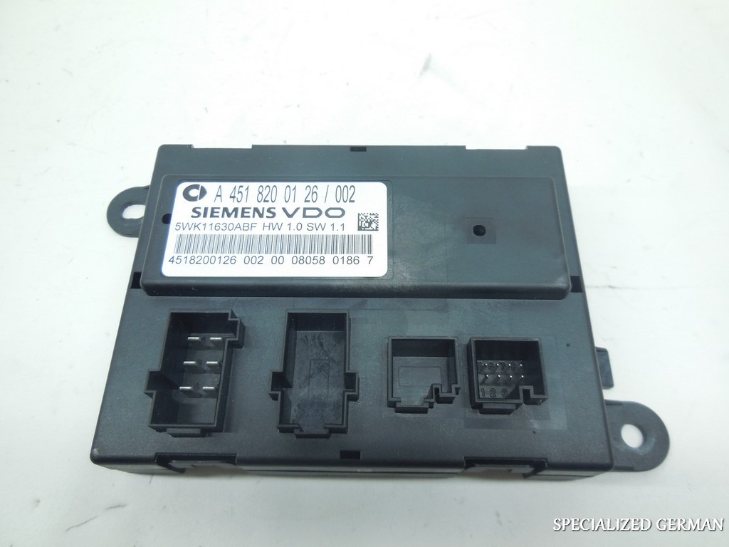 2008 2009 2010 2011 2012 2013 2014 2015 Smart Fortwo Steering Module Computer