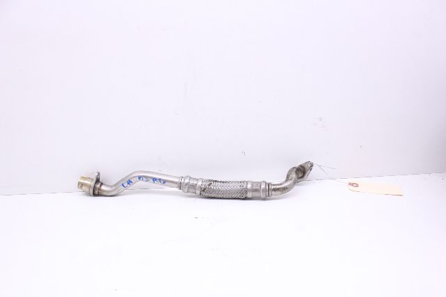 2002 Audi A6 Left Turbo Oil Return Hose Line 078145735D