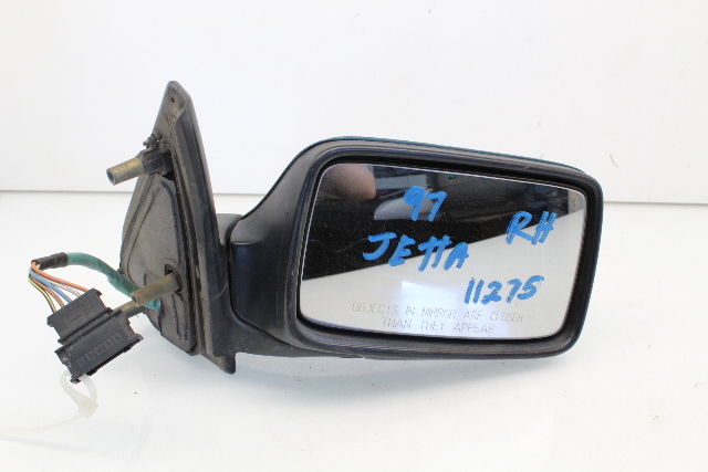Right Side View Mirror 1997 Volkswagen Jetta GLX Sedan Gas 1H185750801C OEM