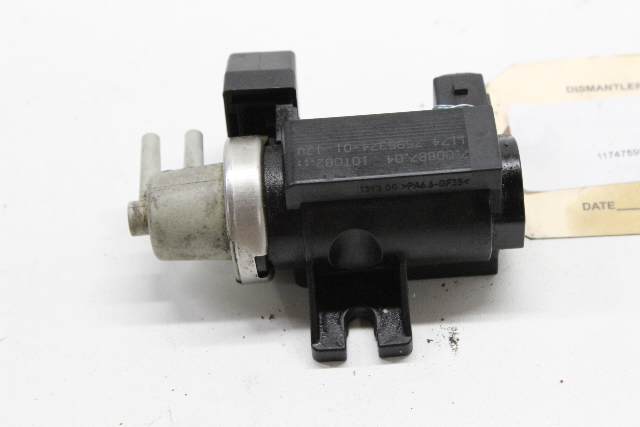 2011 BMW 550i N63 Turbo Charger Pressure Converter Boost Solenoid - 11747595374 OEM