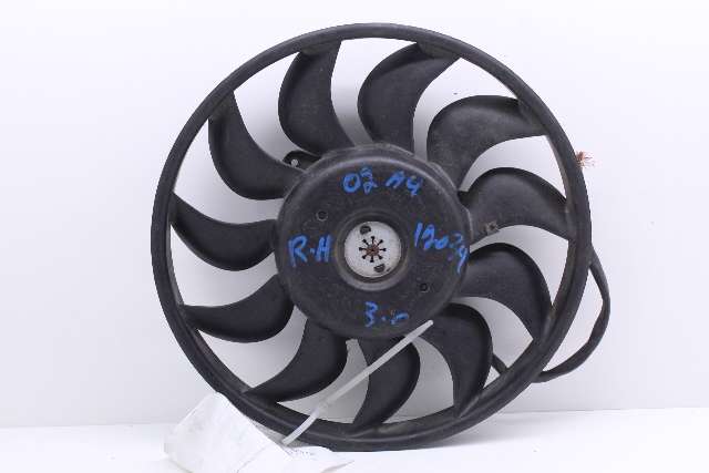 2002 2003 Audi A4 Quattro Wagon Avant Right Radiator Cooling Fan 8E0959455N OEM