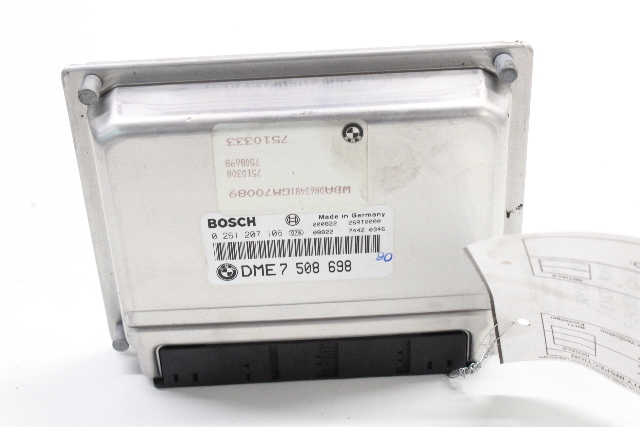 BMW 540i 540iP Engine Computer Module ECU ECM DME 7510333 OEM
