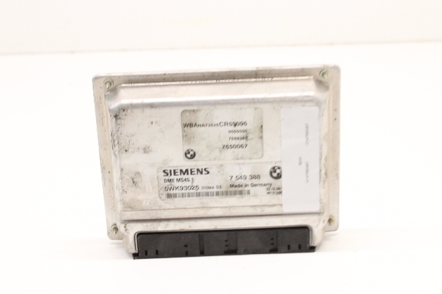 BMW 525i 530i DME Engine Computer ECU ECM 12147550067 OEM