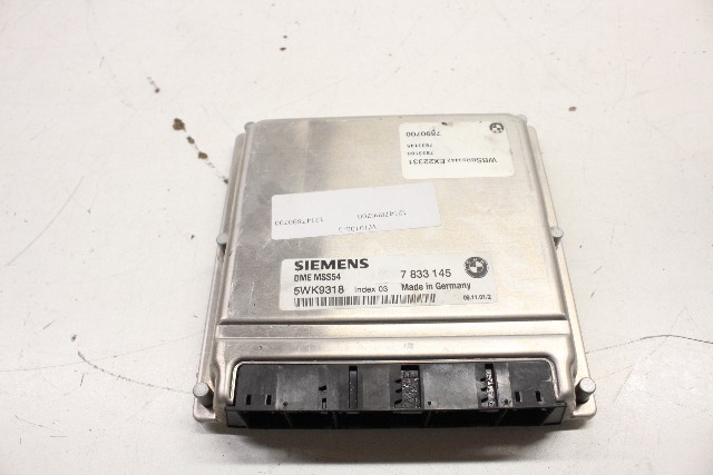 2001 2002 BMW M3 Engine Computer Module ECU ECM DME 7833145 7890700 OEM