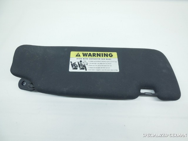2005 2006 2007 2008 Mini Cooper Convertible Sun Visor Left Crease Marks