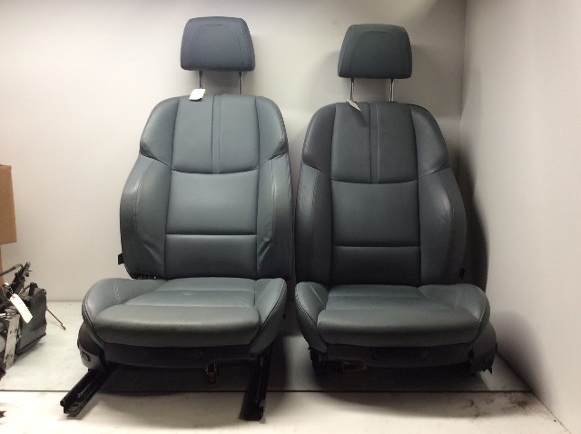 2008 2009 2010 BMW M3 Coupe Leather Front Seat Pair Palladium Silber OEM