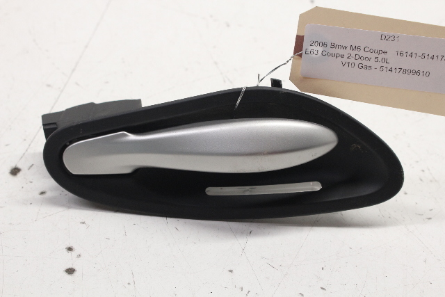 2006-2010 BMW M6 Front Inner Interior Door Handle Right OEM
