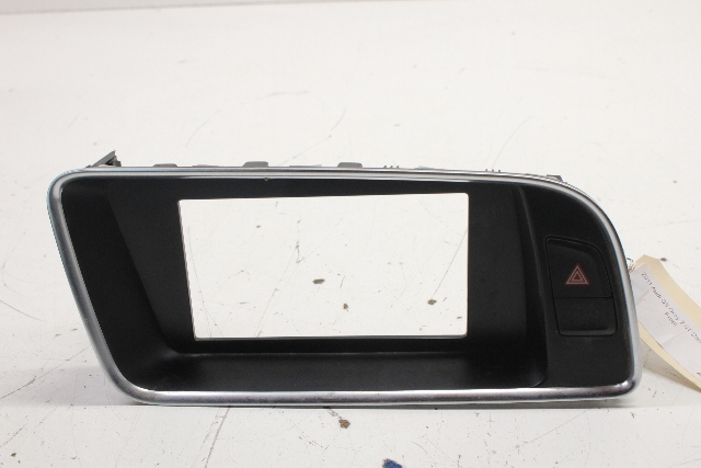 2011 Audi Q5 2.0T Automatic Dash Screen Display Bezel Trim 8R1857186N OEM