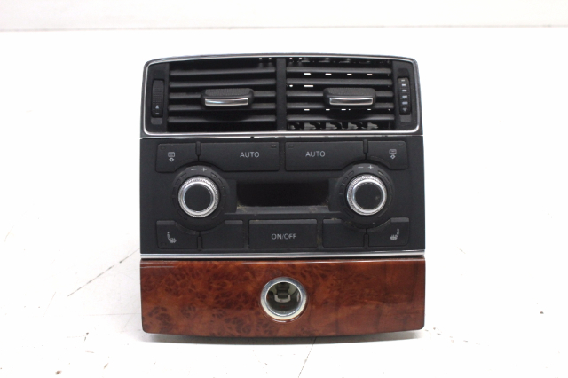 2007 Audi A8 D3 Rear Climate Temperature Control Panel OEM