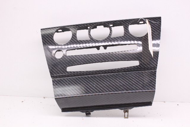 2006 2007 Bmw M6 Carbon Fiber heater climate control dash trim OEM