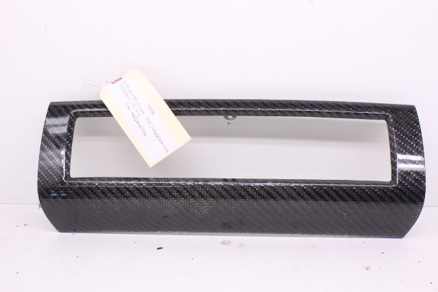 2006 2007 BMW M6 Carbon Fiber dash air vent cover OEM