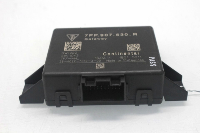 2014 Porsche Boxster S 981 Gateway Control Module OEM