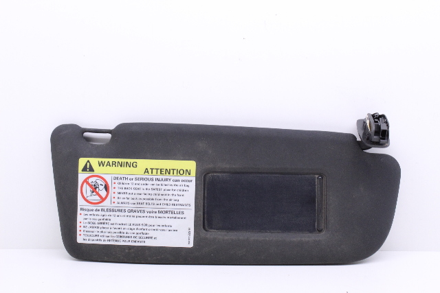 2001 Audi S4 Sedan Base 2.7 Gas Right Sun Visor 8D0857552G OEM