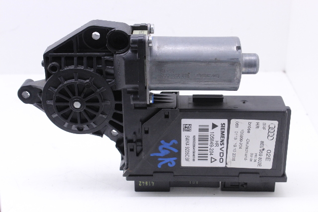 2006 2007 2008 Audi A4 S4 Rear Power Window Motor Right 8E0959802E OEM