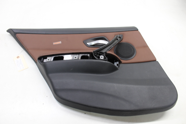 2006 BMW 330i Left Rear Door Panel Dakota Terra Some Scratches, Missing Molding