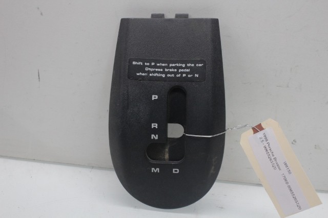 1997-1999 Porsche Boxster Automatic Shifter Trim Bezel - 99655265701 OEM