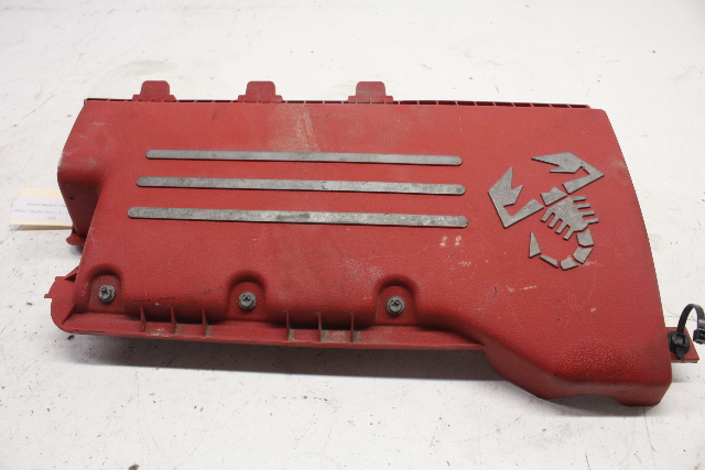 2015 Fiat 500 1.4 Abarth Convertible Red Engine Motor Cover