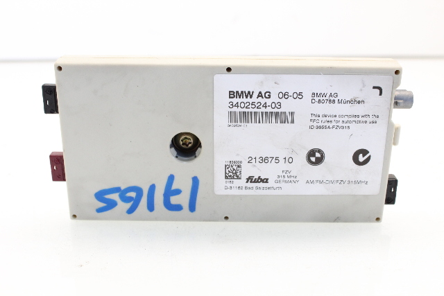 2005 BMW X3 Antenna Amplifier Module OEM