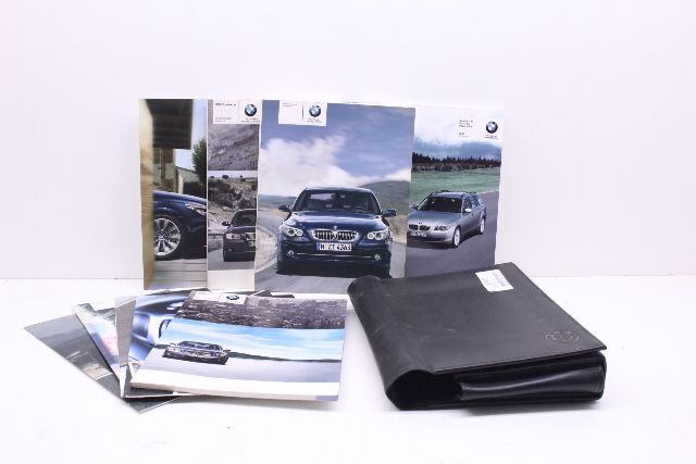 2008 BMW 535i Owner Manual and Case 01410013308 OEM