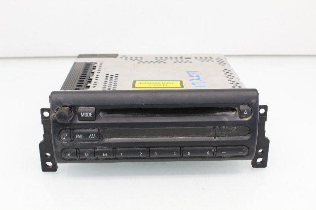 AM FM CD Radio Tuner 2005 Mini Cooper 2dr HB 1.6 R50 65126977698 OEM