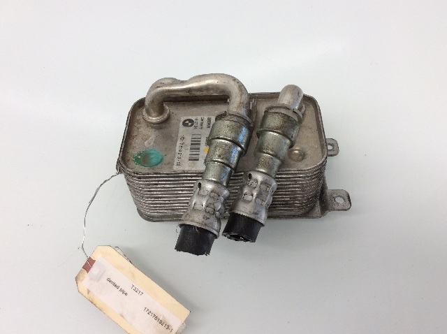 2004 2005 BMW 645Ci Engine Oil Cooler 7519213 Dented Pipe OEM