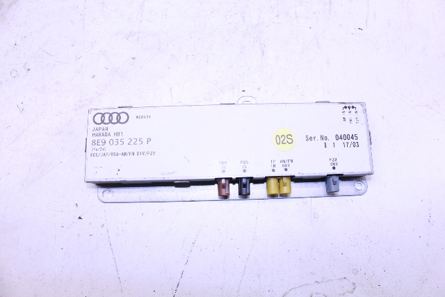 2004 Audi A4 Non Quattro Wagon Avant 3.0 Antenna Amplifier Module OEM