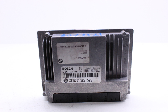 2003 Bmw 745i Sedan E65 Engine Computer Module ECM ECU 7523523 OEM