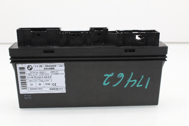 BMW 525i 530i 535i 545i 550i 645i 650i M5 M6 Main Body Control Module BCM 9168833 OEM