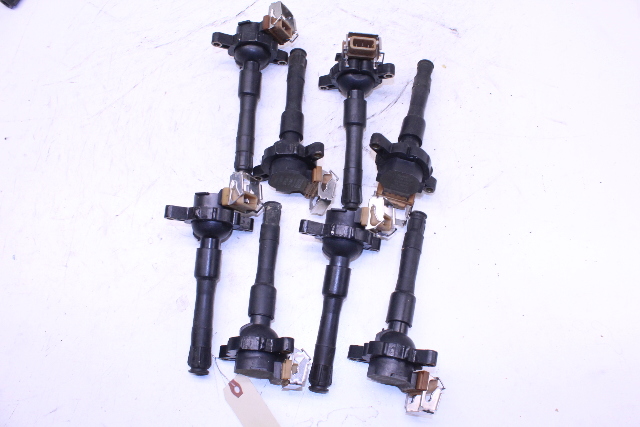 1997 BMW 740i E38 Ignition Coil Set of 8 Total OEM