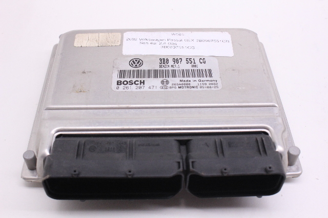 Engine Computer Module ECU ECM DME 2002 Volkswagen Passat GLX Sedan Gas OEM