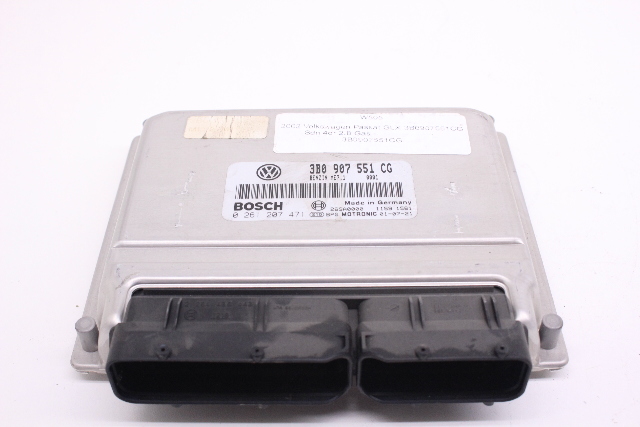 Engine Computer Module ECU ECM DME 2002 Volkswagen Passat GLX Sedan 4dr 2.8 OEM