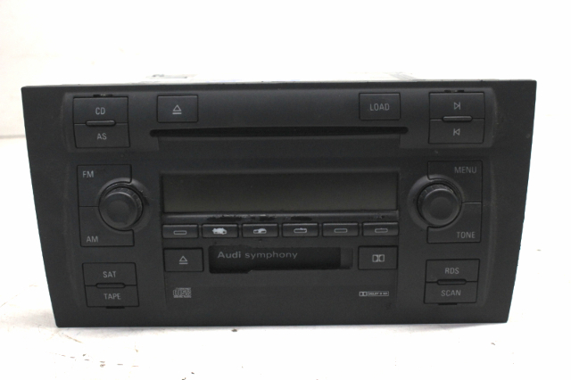 2004 Audi Allroad 2.7 Turbo Symphony Radio Audo Cassette CD Player 4B0035195N OEM