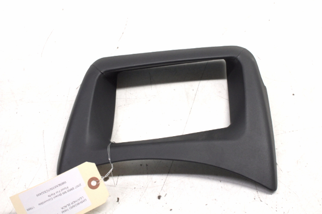 2006 2007 BMW 650i M6 Dashboard Display Trim Leather Black