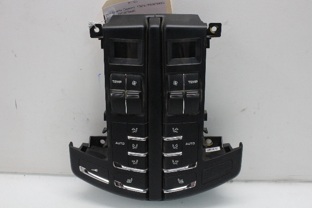 2011 2012 2013 Porsche Cayenne Rear Climate Temperature Control Panel OEM