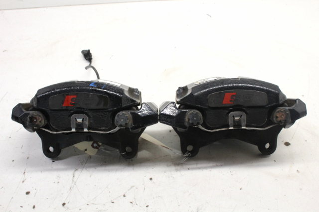 2009 Audi S5 Front Brake Caliper Pair Set 8T0615123B OEM