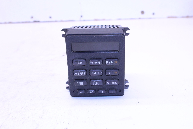 1990 BMW 325i Coupe On Board Computer Switch Bank 65811386400 OEM