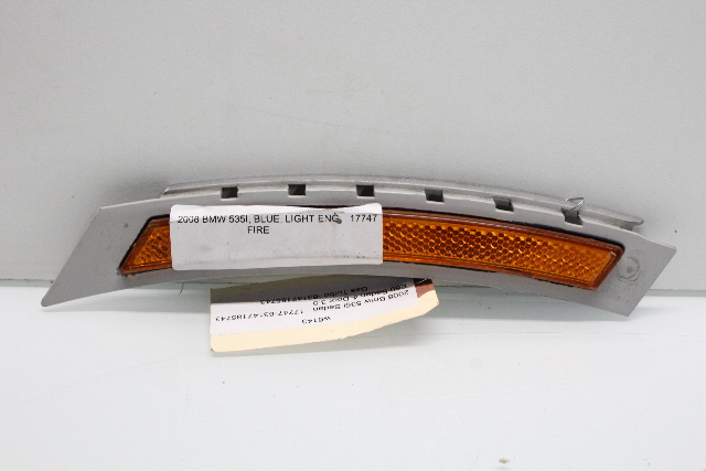 2008 BMW 535i Bumper Reflector Light Right 7185744 OEM