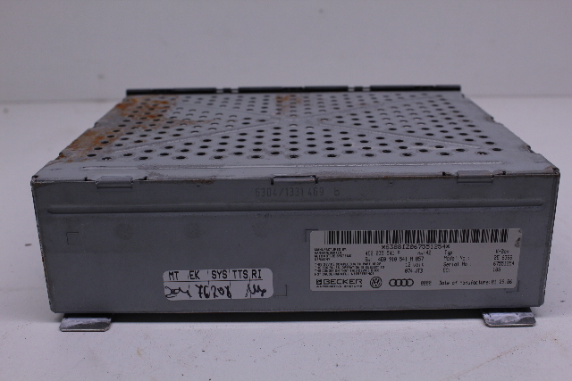 2007 Audi Q7 Radio Stereo Tuner Receiver Control Module - 4E0035541P OEM