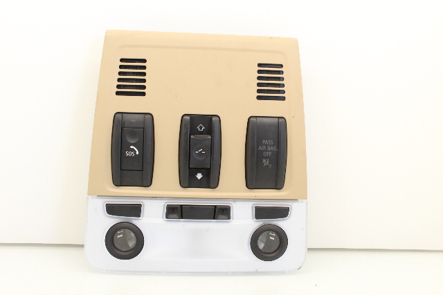 2006-2008 BMW 328i Overhead Dome Light Lamp Sunroof Switch OEM