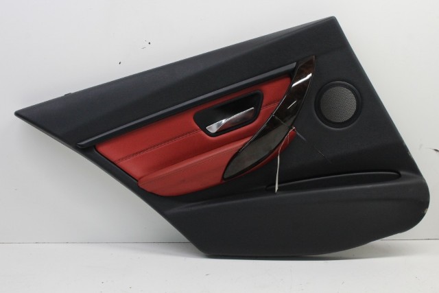 2015 Bmw 328i Sedan Sport 4-Door 2.0 Turbo Driver Left Rear Door Panel