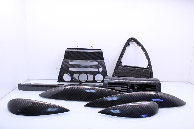 2007 BMW M6 E63 Carbon Fiber Dash console door trim set