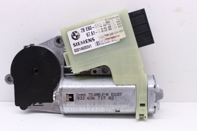 2004 BMW 525i Sunroof Motor OEM