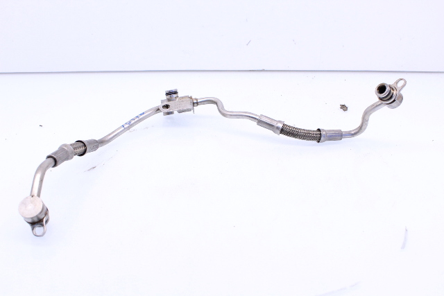 2008 2009 2010 BMW 335i Turbo Oil Inlet Pipe Line 7562797 OEM