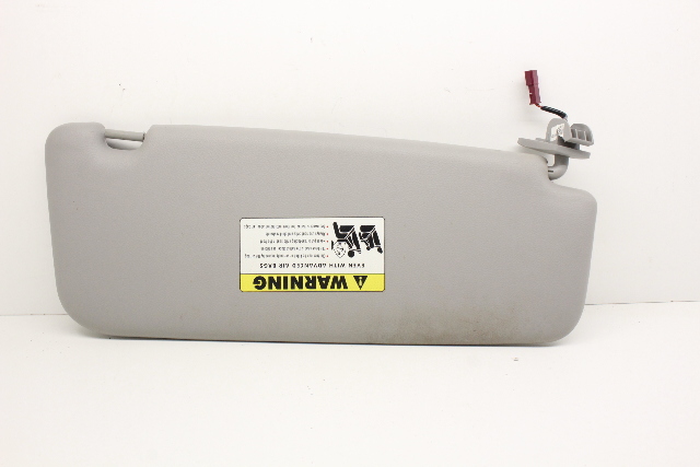 BMW 525i 528i 530i 535i 545i 550i M5 Driver Left Cloth Sun Visor 7897613 OEM