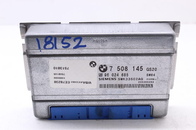 Transmission Control Module TCU TCM 2001 Bmw 325xi Sedan 4-Door 2.5