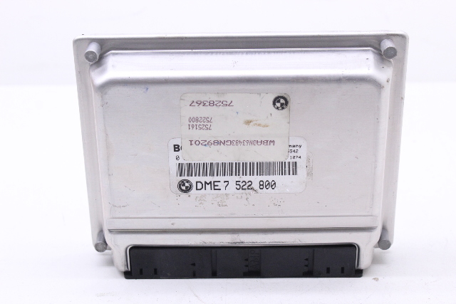 2003 BMW 540i Engine Computer Module ECU ECM DME 12147528367 OEM