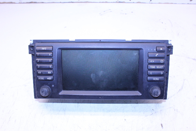 2001 BMW 740iL Sedan E38 4-Door 4.4 AM FM Radio Navigation Display OEM