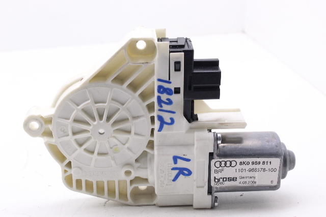 2009 Audi A4 Rear Power Window Motor Left Driver OEM