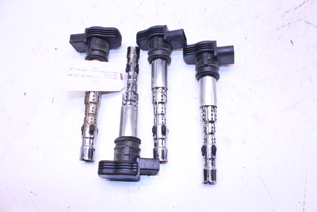 2008 Audi A3 Non Quattro Hatchback Base 2.0t Gas Ignition Coil Set of 6